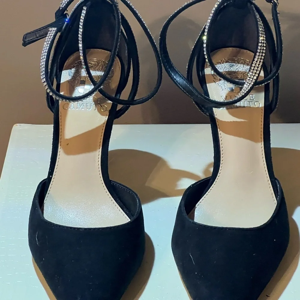 Vince Camuto Women’s Ketrinda Ankle Strap Pump Size 6.5